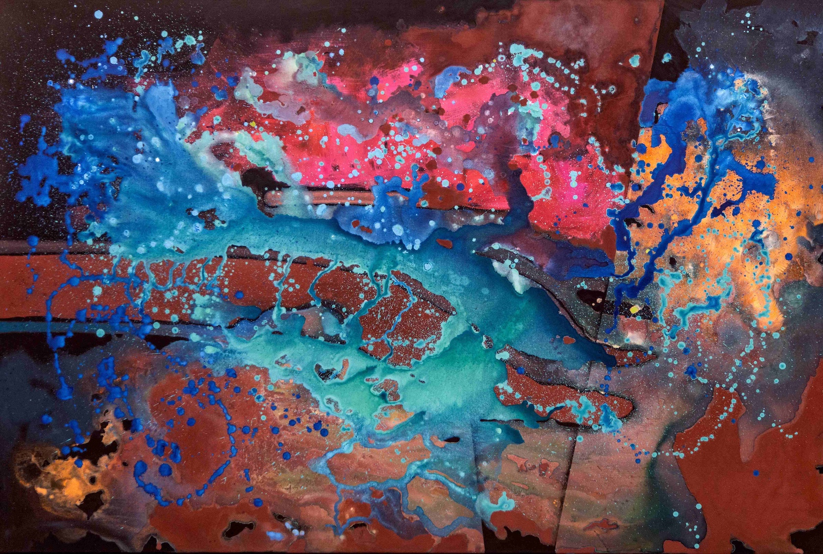 Blue Salad And Slash