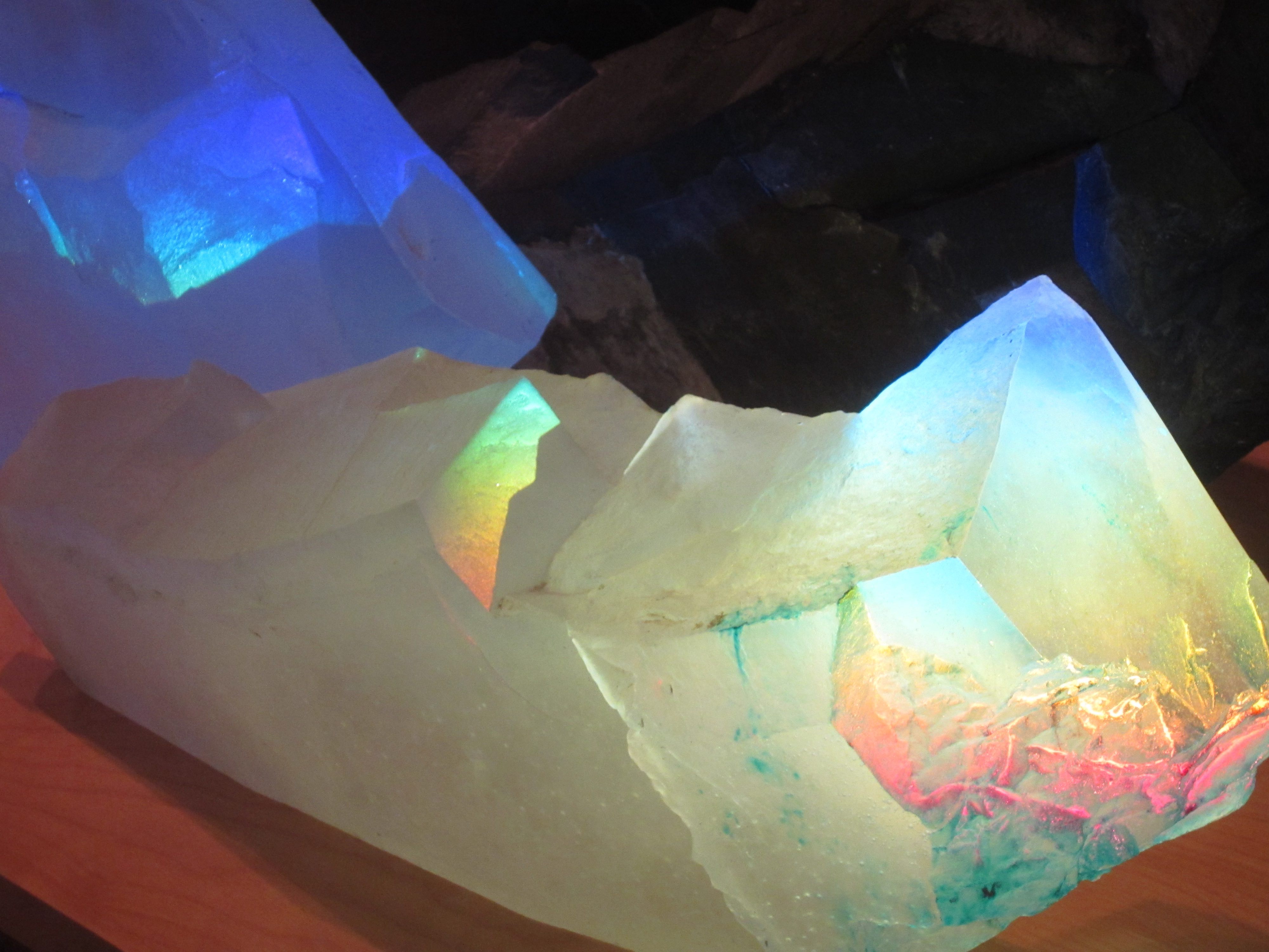 Shadows of Forgotten Ancestors, Cast Glass Sculpture by Astri Reusch, 1983-1986