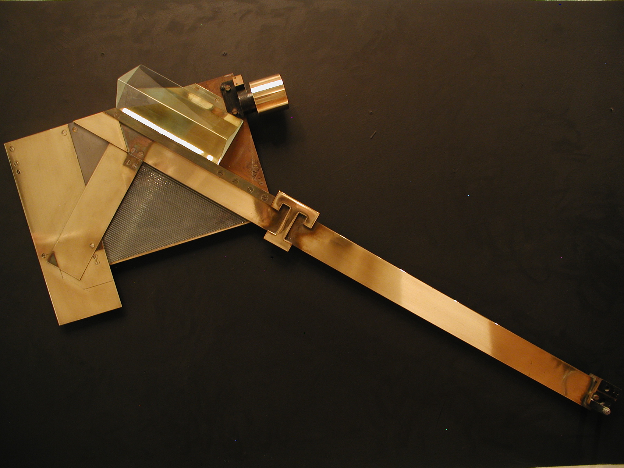 T-Square, Mixed Media Construction by Astri Reusch, 1996